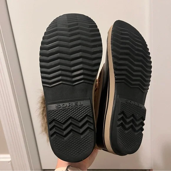 Sorel Joan of Artic Brown Winter Boots Thigh High Snow - Picture 4 of 8